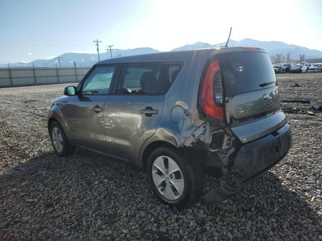 KNDJN2A26G7279845 - 2016 KIA SOUL GRAY photo 2