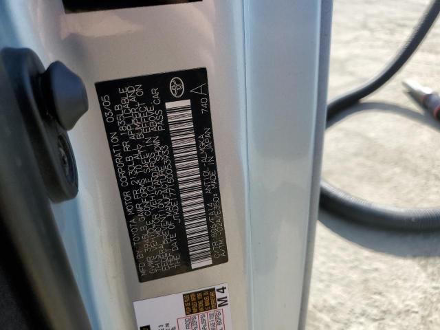 JTKDE177150053933 - 2005 TOYOTA SCION TC ლურჯი ფოტო 12