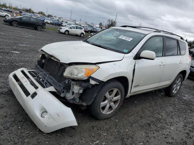 JTMBK31V175033357 - 2007 TOYOTA RAV4 LIMITED WHITE photo 1