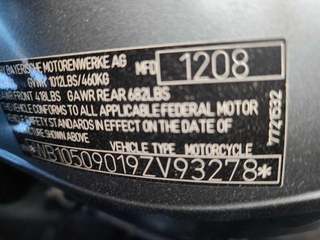 WB10509019ZV93278 - 2009 BMW K1300 S SILVER photo 10