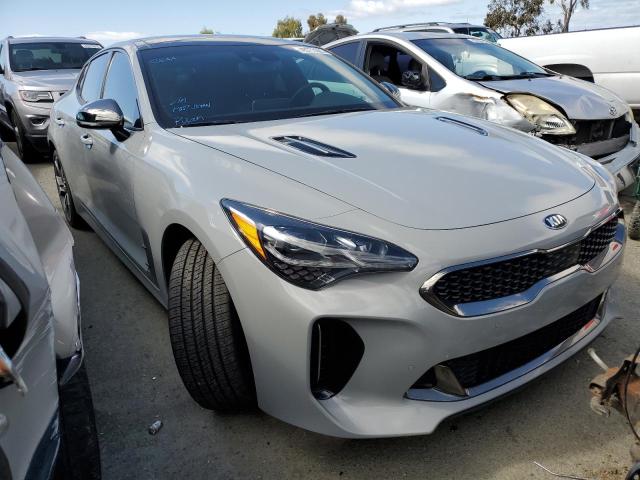 KNAE45LC9K6043228 - 2019 KIA STINGER GT1 SILVER photo 4