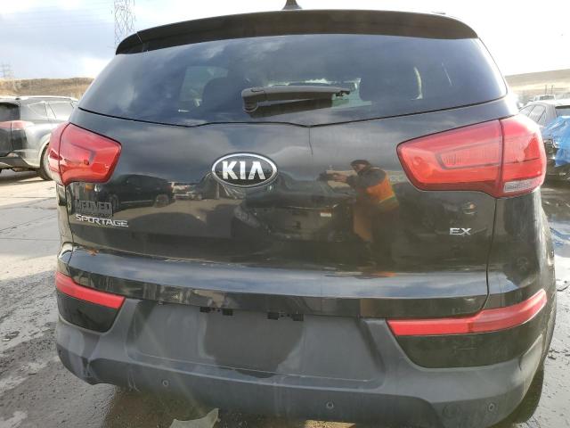 KNDPCCAC1G7842525 - 2016 KIA SPORTAGE EX BLACK photo 6