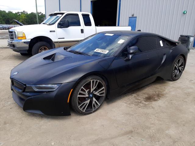 WBY2Z2C59FVX64988 - 2015 BMW I8 GRAY photo 1