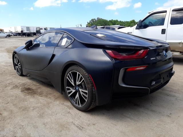 WBY2Z2C59FVX64988 - 2015 BMW I8 GRAY photo 2