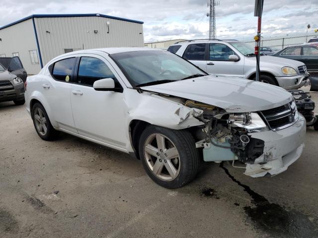 1B3BD1FBXBN557324 - 2011 DODGE AVENGER MAINSTREET WHITE photo 4