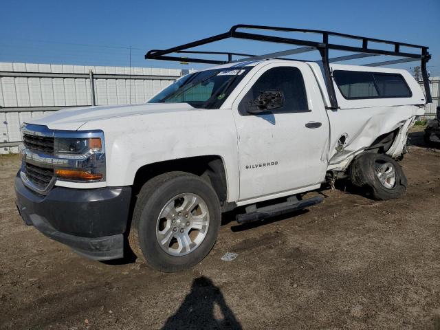 1GCNCNECXJZ125792 - 2018 CHEVROLET SILVERADO C1500 WHITE photo 1