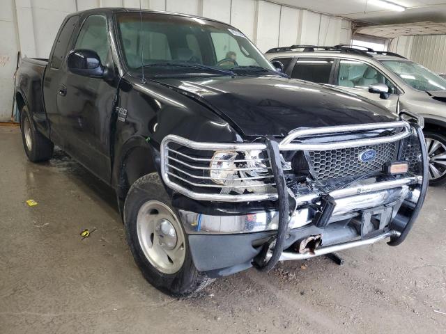 2FTRX08L91CA39746 - 2001 FORD F150 BLACK photo 4