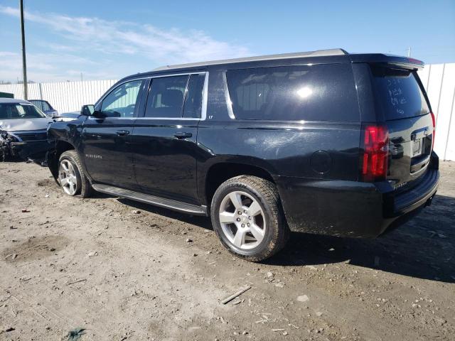 1GNSCJKC1FR212088 - 2015 CHEVROLET SUBURBAN C1500 LT BLACK photo 2