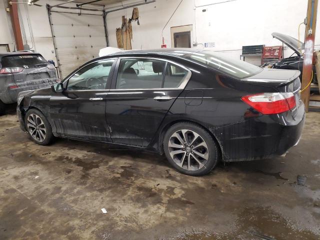 1HGCR2F57FA236988 - 2015 HONDA ACCORD SPORT შავი ფოტო 2