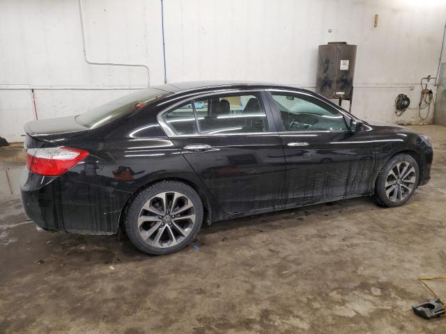 1HGCR2F57FA236988 - 2015 HONDA ACCORD SPORT შავი ფოტო 3