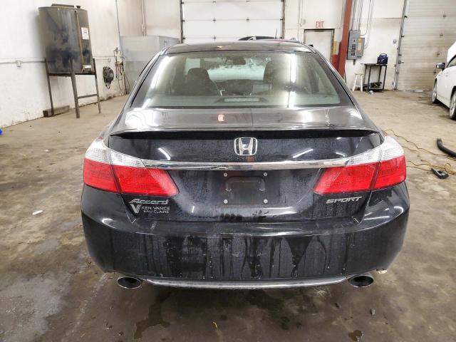 1HGCR2F57FA236988 - 2015 HONDA ACCORD SPORT შავი ფოტო 6