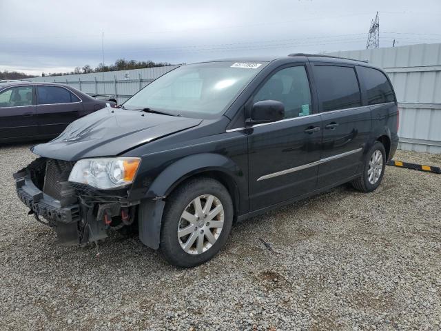 2C4RC1BG4ER403944 - 2014 CHRYSLER TOWN & COU TOURING შავი ფოტო 1