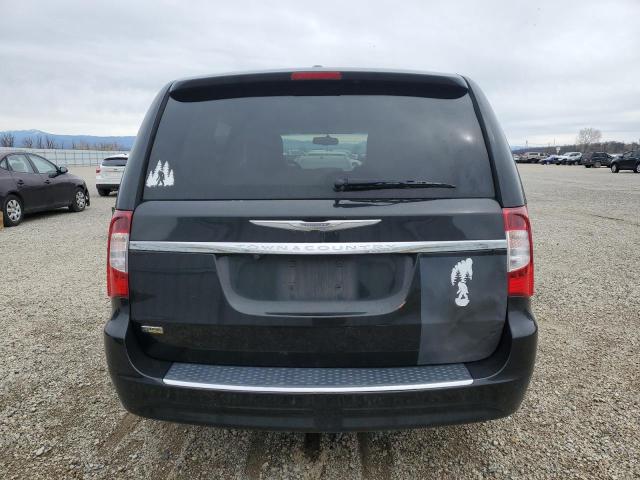 2C4RC1BG4ER403944 - 2014 CHRYSLER TOWN & COU TOURING შავი ფოტო 6