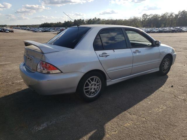 JA3AJ86E85U019588 - 2005 MITSUBISHI LANCER OZ RALLY SILVER photo 3