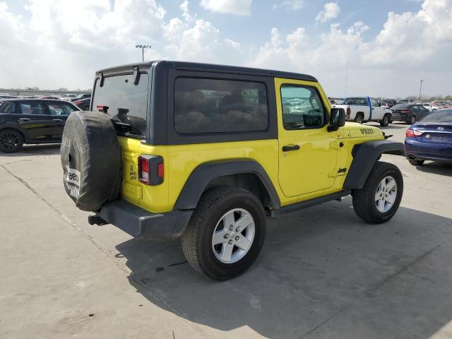 1C4HJXAG6PW549116 - 2023 JEEP WRANGLER SPORT YELLOW photo 3