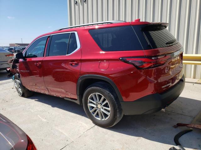 1GNERHKW0PJ222951 - 2023 CHEVROLET TRAVERSE LT MAROON photo 2