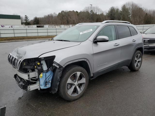 1C4PJMDX7KD356399 - 2019 JEEP CHEROKEE LIMITED SILVER photo 1