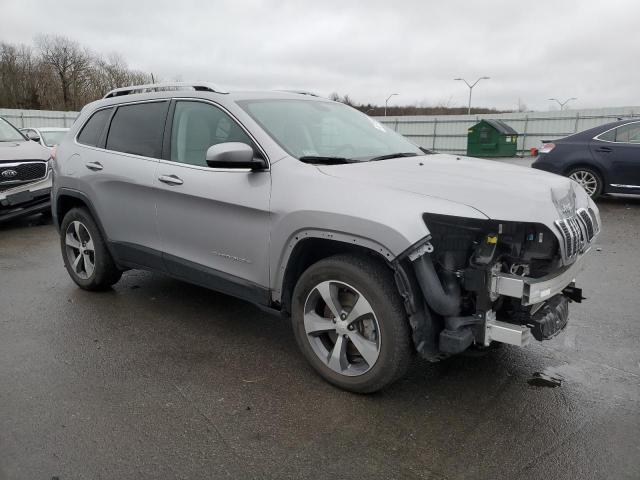 1C4PJMDX7KD356399 - 2019 JEEP CHEROKEE LIMITED SILVER photo 4