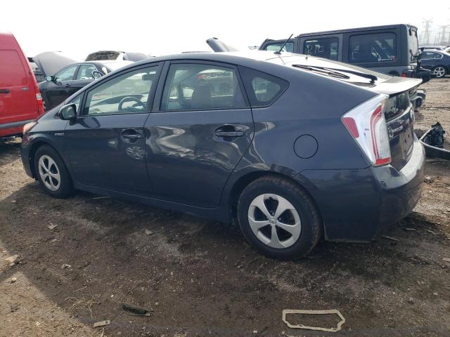 JTDKN3DU3E0368821 - 2014 TOYOTA PRIUS GRAY photo 2