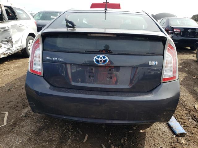 JTDKN3DU3E0368821 - 2014 TOYOTA PRIUS GRAY photo 6