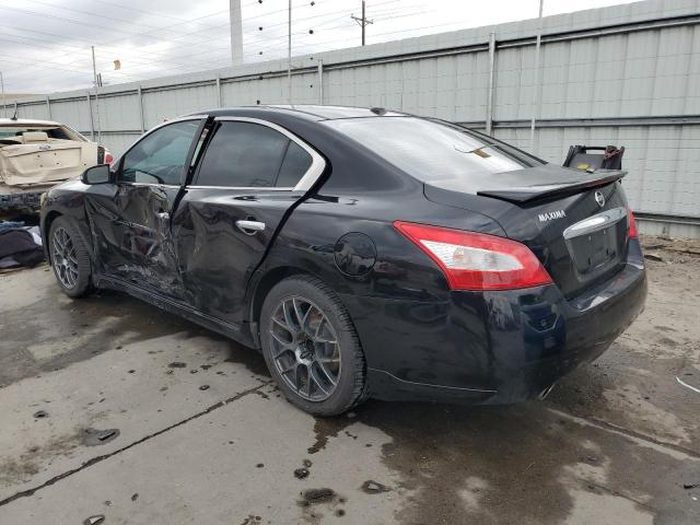 1N4AA5AP5BC802786 - 2011 NISSAN MAXIMA S BLACK photo 2