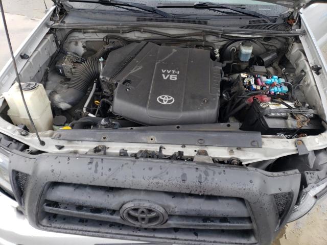 5TEJU62N96Z254903 - 2006 TOYOTA TACOMA DOUBLE CAB PRERUNNER SILVER photo 11