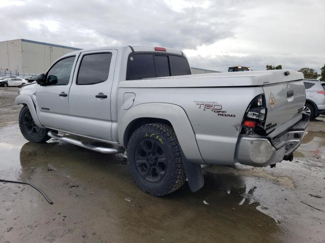 5TEJU62N96Z254903 - 2006 TOYOTA TACOMA DOUBLE CAB PRERUNNER SILVER photo 2