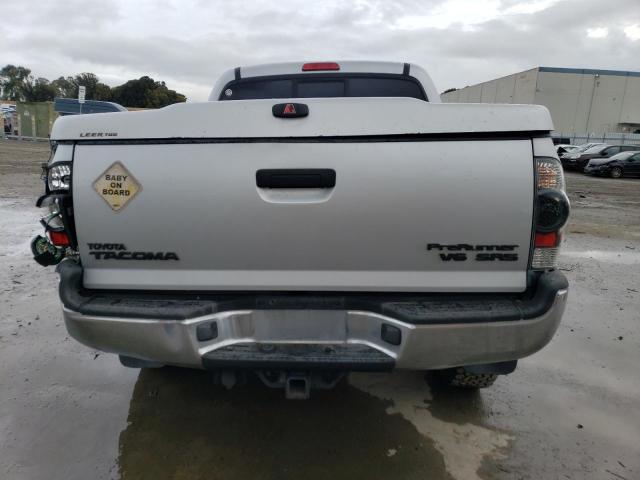 5TEJU62N96Z254903 - 2006 TOYOTA TACOMA DOUBLE CAB PRERUNNER SILVER photo 6