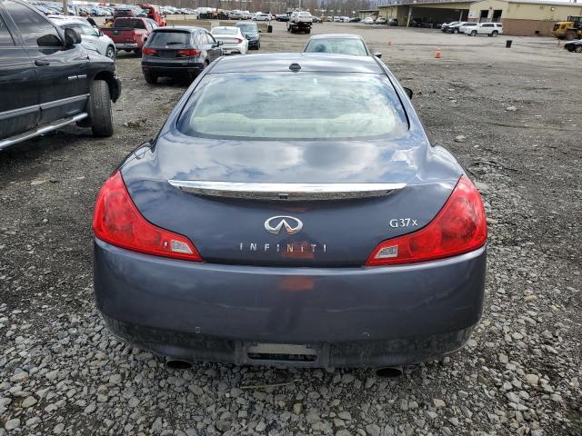 JN1CV6EL0BM260403 - 2011 INFINITI G37 BLUE photo 6