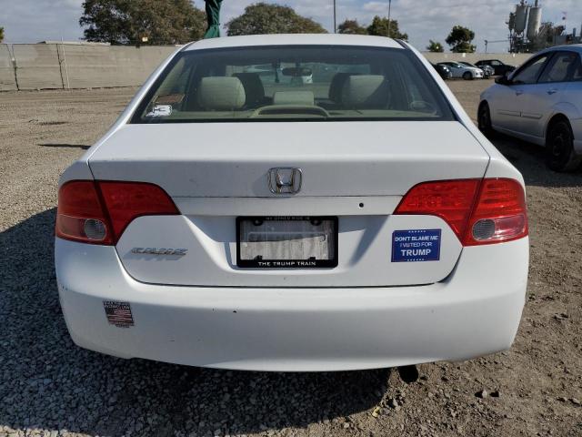 2HGFA16518H354831 - 2008 HONDA CIVIC LX WHITE photo 6