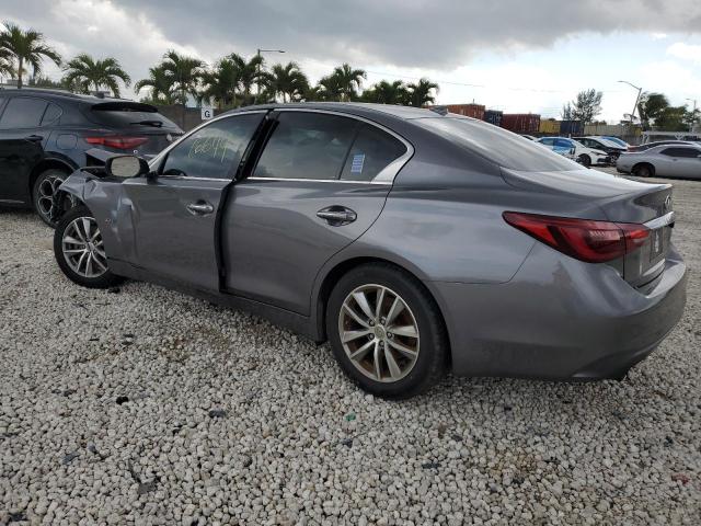 JN1EV7AP1LM208996 - 2020 INFINITI Q50 PURE GRAY photo 2