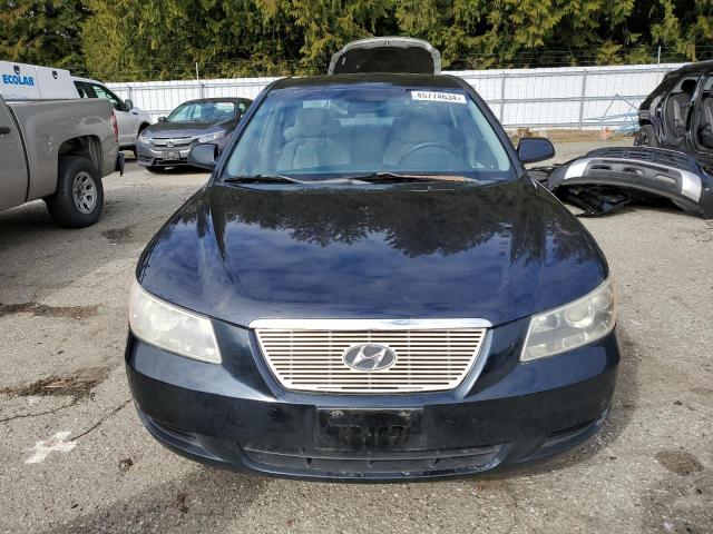 KMHET46C36A081385 - 2006 HYUNDAI SONATA GL BLUE photo 5