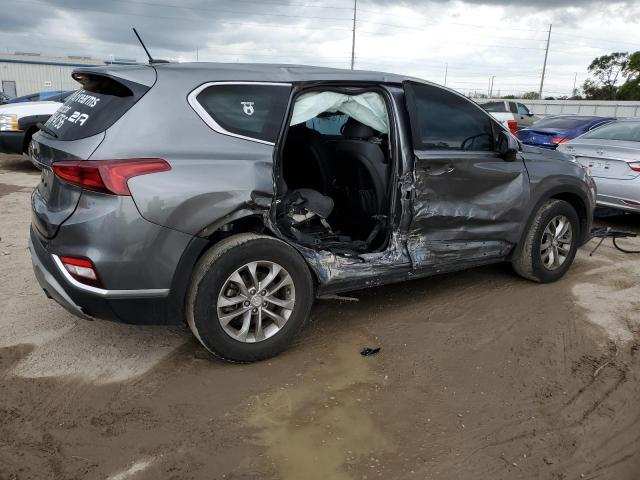 5NMS23AD1KH012795 - 2019 HYUNDAI SANTA FE SE GRAY photo 3