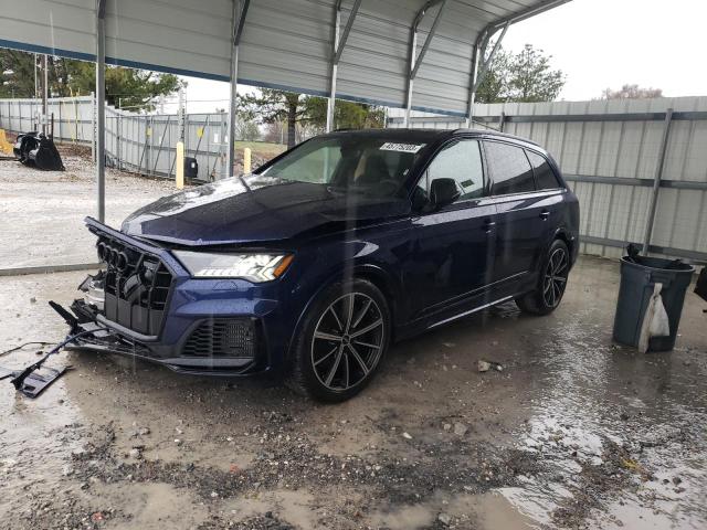 WA1VWBF75ND010375 - 2022 AUDI SQ7 PRESTIGE BLUE photo 1