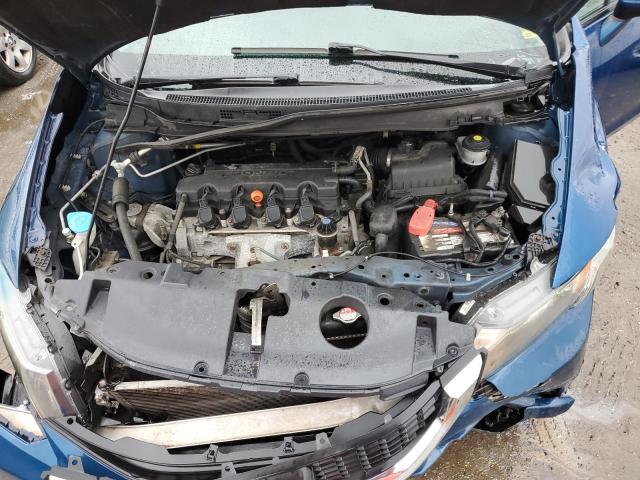 2HGFB2F89EH533420 - 2014 HONDA CIVIC EX BLUE photo 11