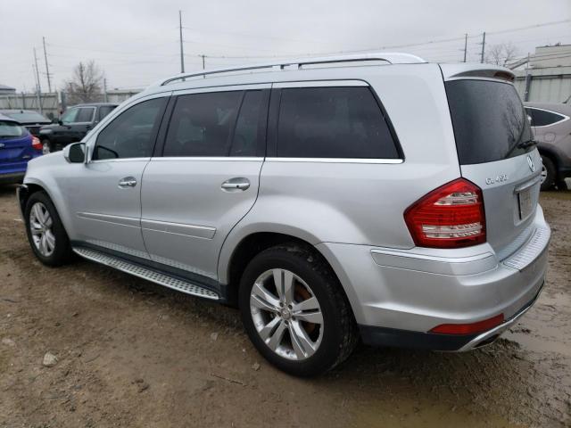 4JGBF7BE1AA557998 - 2010 MERCEDES-BENZ GL 450 4MATIC SILVER photo 2