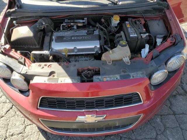 1G1JA6SH2C4180451 - 2012 CHEVROLET SONIC LS BURGUNDY photo 11