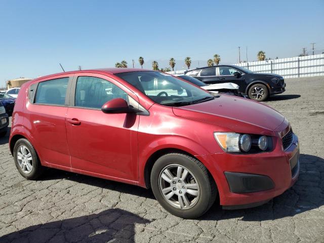 1G1JA6SH2C4180451 - 2012 CHEVROLET SONIC LS BURGUNDY photo 4
