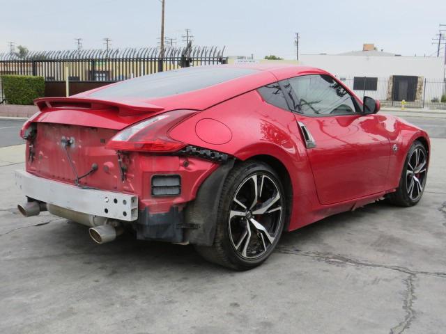 JN1AZ4EH7JM572115 - 2018 NISSAN 370Z BASE RED photo 4