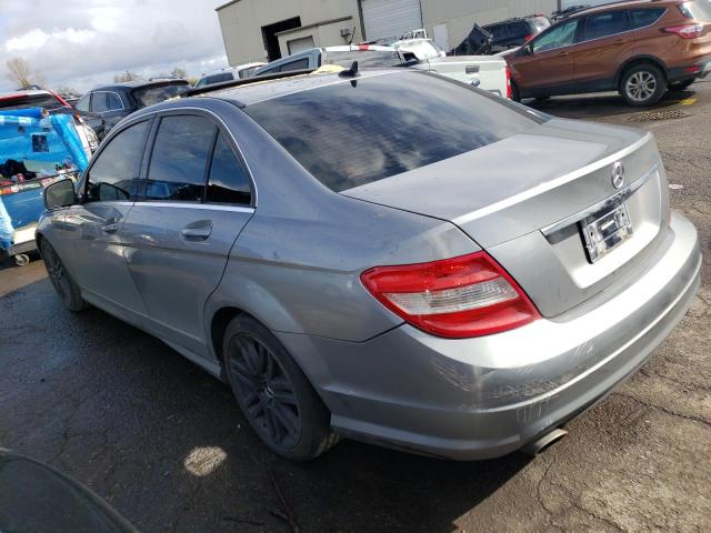 WDDGF54X19R080621 - 2009 MERCEDES-BENZ C 300 CHARCOAL photo 2