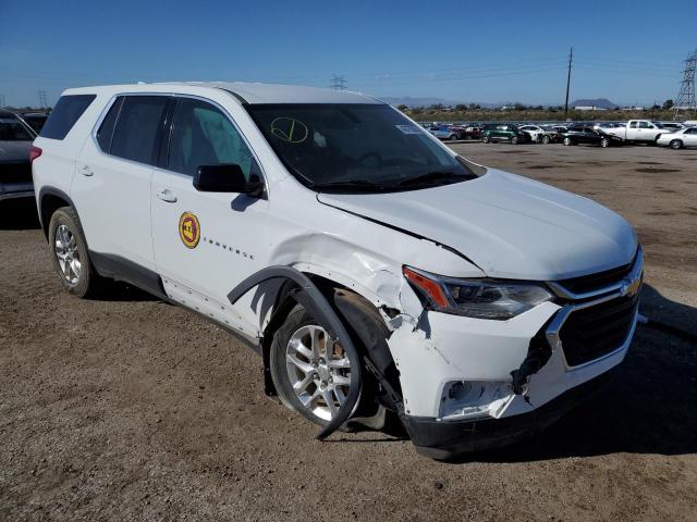 1GNERFKW0LJ204416 - 2020 CHEVROLET TRAVERSE LS WHITE photo 4