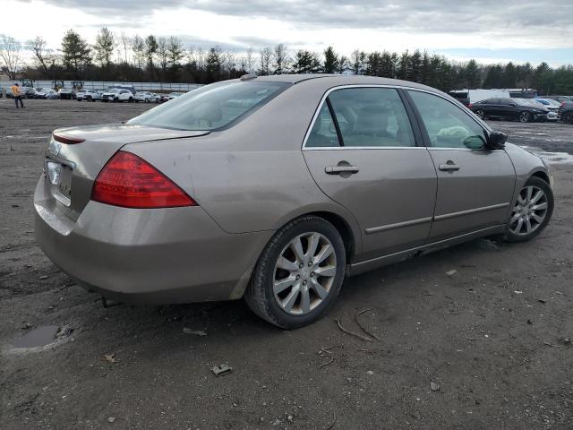 1HGCM66536A039192 - 2006 HONDA ACCORD EX TAN photo 3