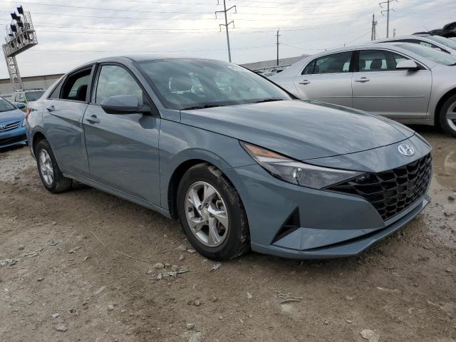 KMHLL4AG1MU190909 - 2021 HYUNDAI ELANTRA SE GRAY photo 4