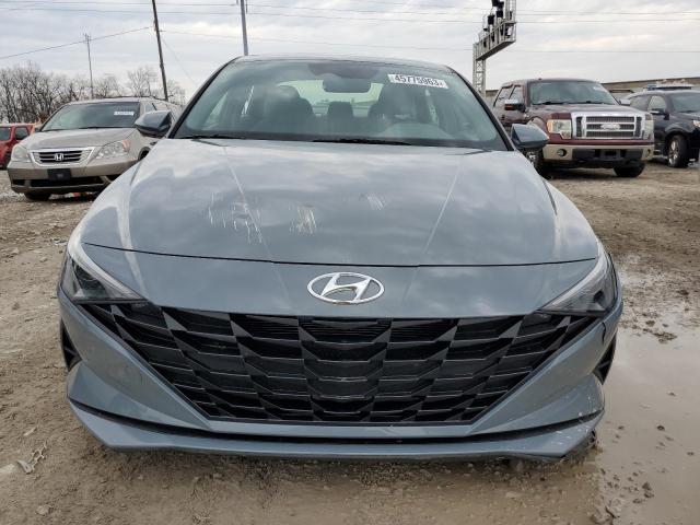 KMHLL4AG1MU190909 - 2021 HYUNDAI ELANTRA SE GRAY photo 5