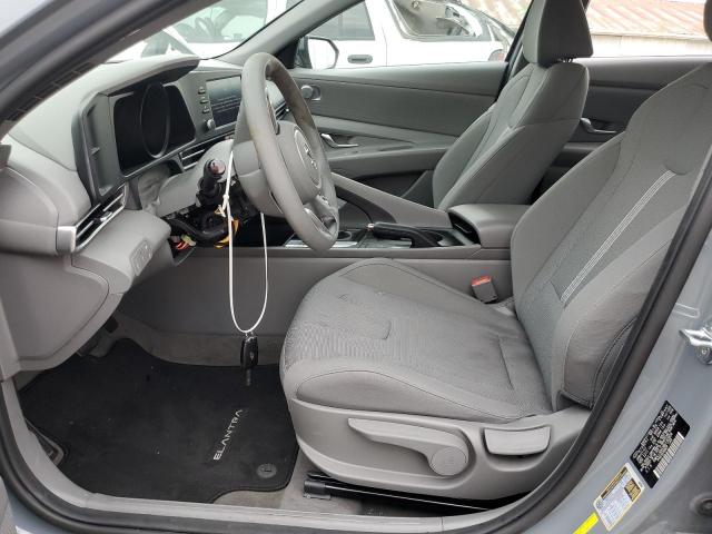 KMHLL4AG1MU190909 - 2021 HYUNDAI ELANTRA SE GRAY photo 7