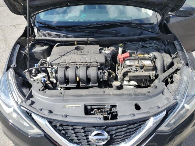 3N1AB7AP7HL719055 - 2017 NISSAN SENTRA S BLACK photo 11