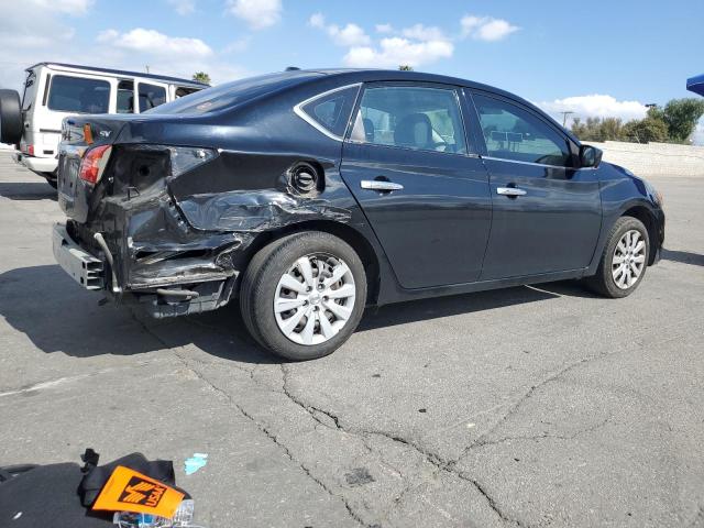 3N1AB7AP7HL719055 - 2017 NISSAN SENTRA S BLACK photo 3