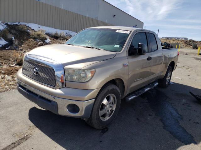 5TFRV54147X005308 - 2007 TOYOTA TUNDRA DOUBLE CAB SR5 BEIGE photo 1