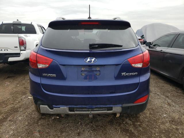 KM8JU3ACXBU169808 - 2011 HYUNDAI TUCSON GLS BLUE photo 6