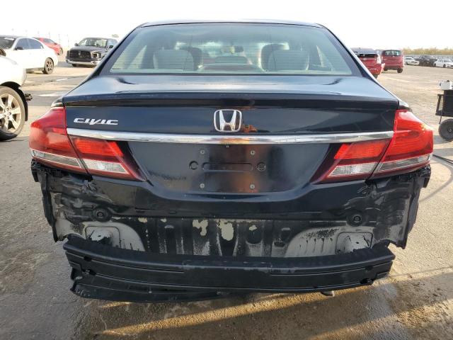 2HGFB2F99DH550810 - 2013 HONDA CIVIC EXL შავი ფოტო 6